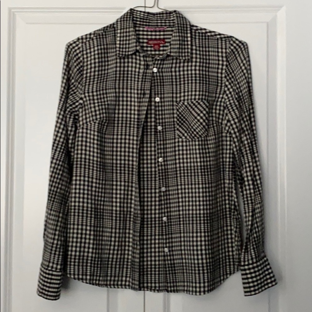 Merona light-weight plaid shirt